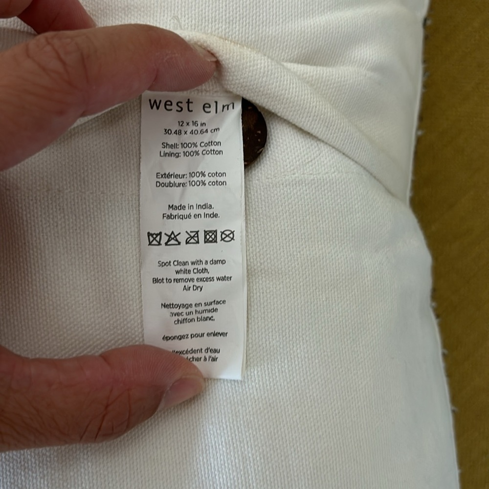 West Elm decorative pillow - Picture 4 of 6